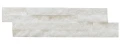 Dekoracyjny panel ścienny Marmur Biały 36x10x0,8-1,3 cm - opakowanie 11 szt.