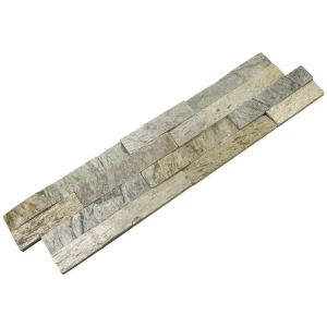 Dekoracyjny naturalny kamień Łupek Shine Brick 60x15x1-2 cm - opakowanie 6 szt.