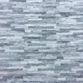 Dekoracyjny panel ścienny Kwarcyt Biało-Szary 36x10x0,8-1,3 cm - opakowanie 11 szt.