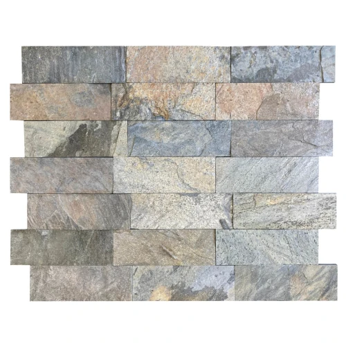 Dekoracyjny panel ścienny Kwarcyt Spicy Green 30x10x1 cm - opakowanie 30 szt.