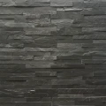 Dekoracyjny naturalny kamień Łupek Czarny 36x10x1,3 cm - opakowanie 11 szt.