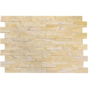 Dekoracyjny panel ścienny Marmur Blonde Brick 36x10x0,8-1,3 cm - opakowanie 11 szt.