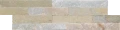 Dekoracyjny naturalny kamień Łupek Beżowy 36x10x0,8-1,3 cm - opakowanie 11 szt.