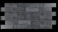 Dekoracyjny naturalny kamień Łupek Black Brick 30x10x0,8-1,3 cm - opakowanie 30 szt.