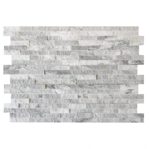 Dekoracyjny panel ścienny Marmur Grey Marble Brick 36x10x0,8-1,3 cm - opakowanie 11 szt. 