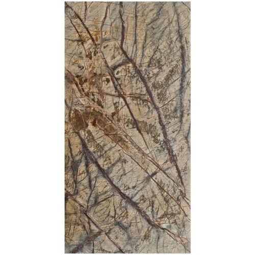 Dekoracyjny panel polerowany Marmur Rain Forest Brown 61x30,5x1,2 cm