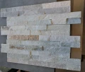 Dekoracyjny naturalny kamień Łupek Beżowy 36x10x0,8-1,3 cm - opakowanie 11 szt.