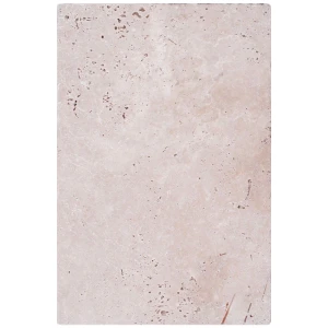 Dekoracyjny naturalny kamień Trawertyn Light bębnowany 61x40,6x1,2 cm