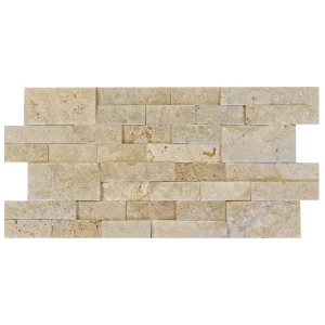 Dekoracyjny naturalny kamień Trawertyn Classic 61x15,2x1-1,5cm - opakowanie 6szt.