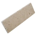Dekoracyjny naturalny kamień Trawertyn Light Mix bębnowany 30x10x1 cm