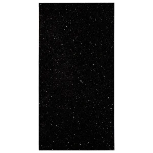 Dekoracyjny naturalny kamień Black Galaxy granit polerowany 61x30,5x1 cm