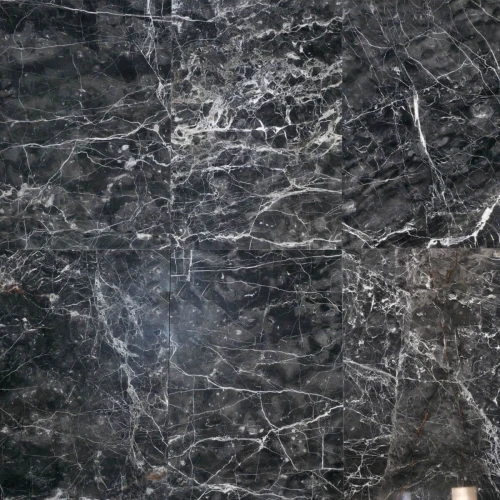 Dekoracyjny panel polerowany Marmur Tempesta Nera 61x40,6x1,2 cm