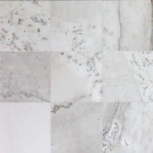 Dekoracyjny panel polerowany Marmur Mugla White 30,5x30,5x1cm