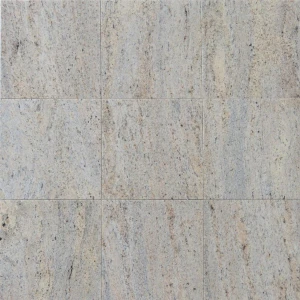 Dekoracyjny naturalny kamień granit Kashmir Cream polerowany 30,5x30,5x1 cm