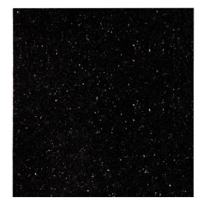 Dekoracyjny naturalny kamień Black Galaxy granit polerowany 30,5x30,5x1 cm