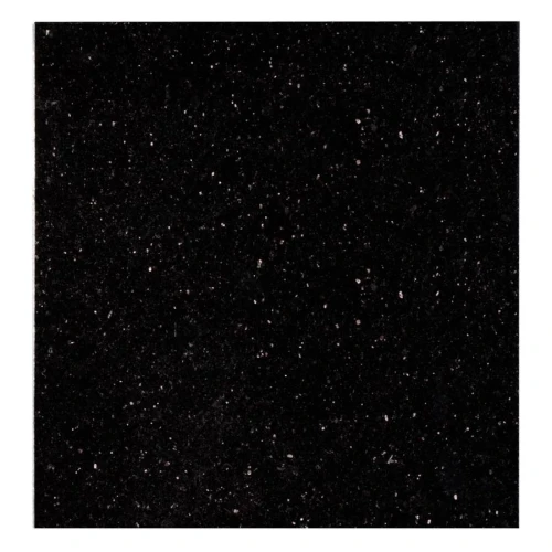 Dekoracyjny naturalny kamień Black Galaxy granit polerowany 30,5x30,5x1 cm
