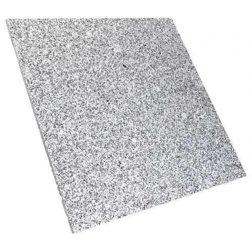 Dekoracyjny naturalny kamień New Bianco Cristal granit polerowany 60x60x2 cm